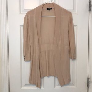 Cream cardigan sweater